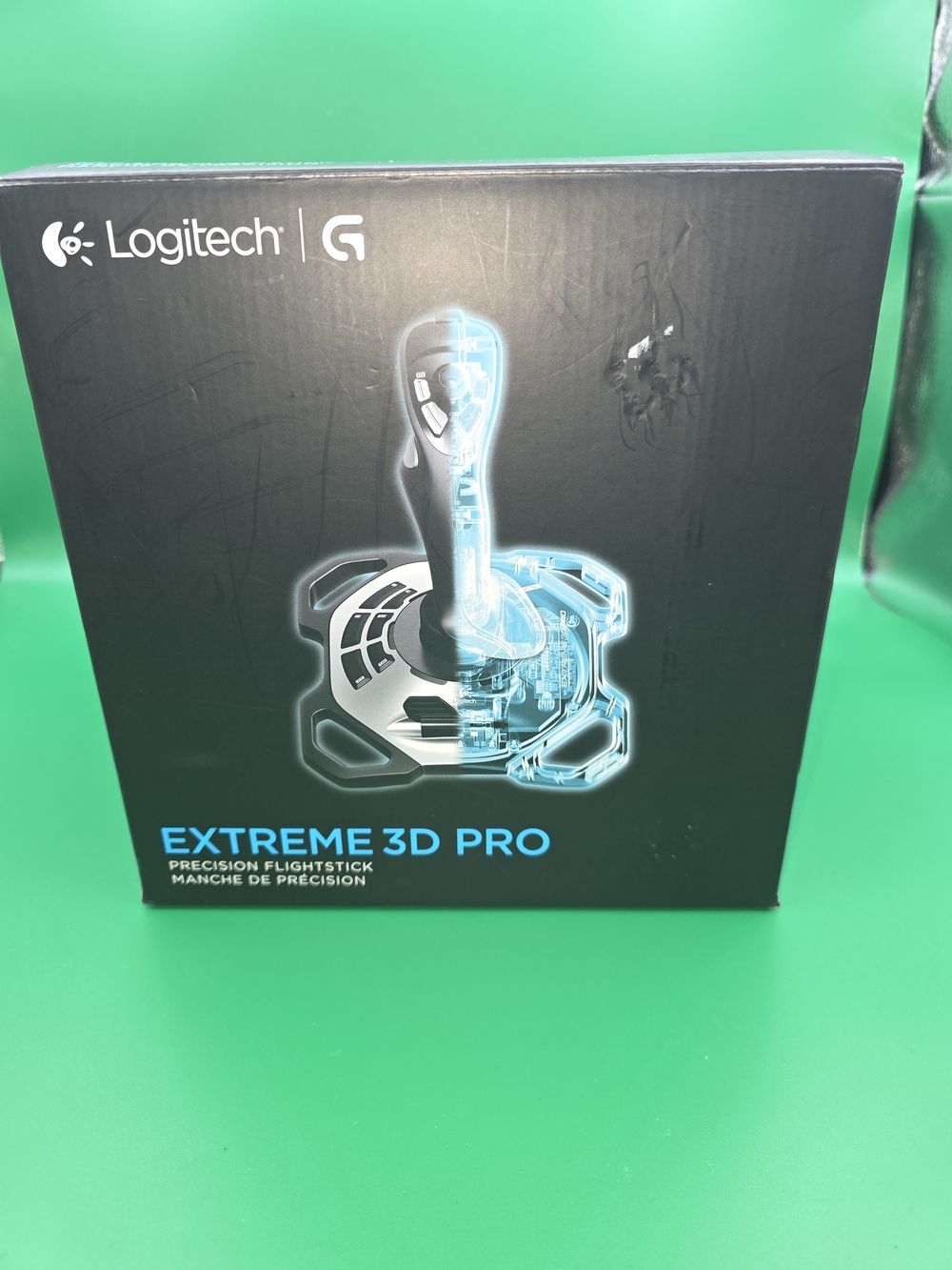 Logitech Extreme 3D Pro USB Flight Stick Joystick PC Tested Working